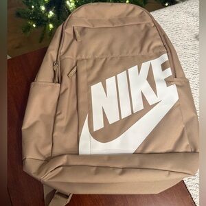 NWT! Nike backpack - light brown, tan brown